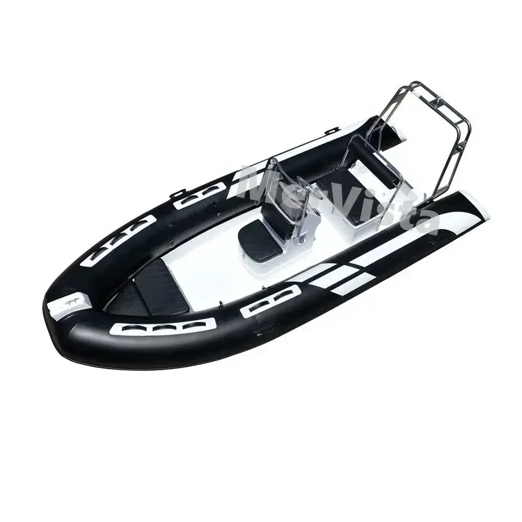 RIB 480 Durable Hypalon/Orca Inflatable RIB racing Boats with outboard motor