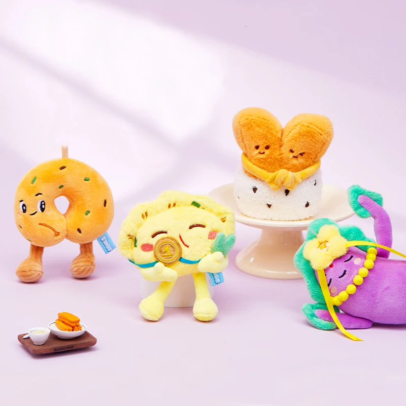 

New Adventure Group Wuhan Food City Cultural and Creative Pendant Toy Plush Pendant Souvenir Keychain Christmas Gift