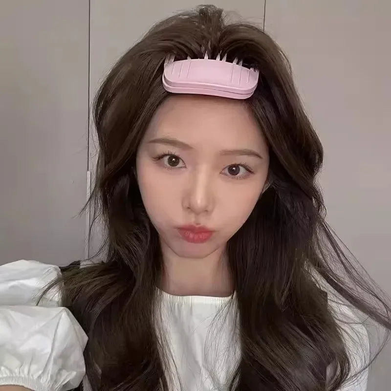 رقيق دبوس الشعر الشباك الانفجارات مقاطع جذور الشعر تكثيف مقاطع الشعر النساء الشباك شكل ثابت مقاطع موضة حجم بكرة الشعر #3