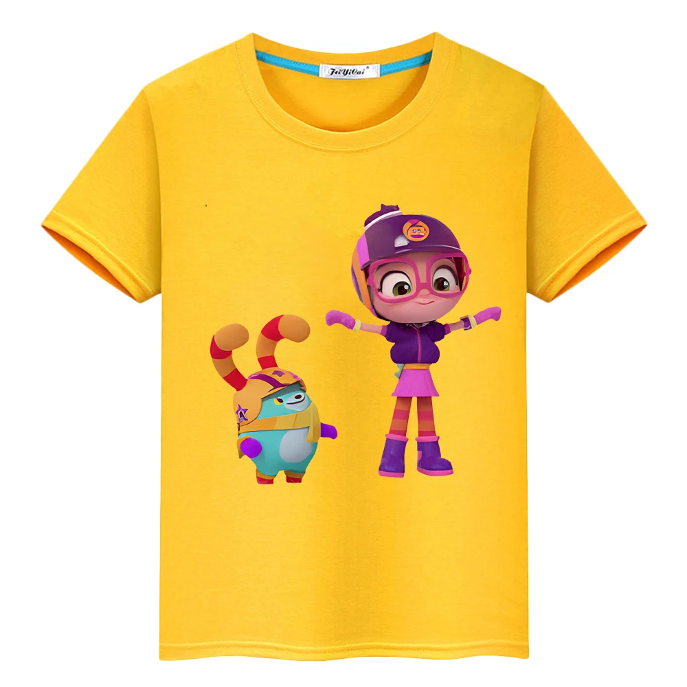 

boy girl Cute T-shirt Abby Hatcher 100%Cotton Print cartoons Tops Summer Short anime Tees pride tshirt y2k clothes kid Day gift