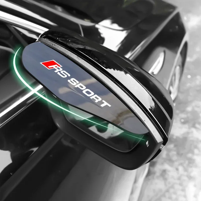 

Новое автомобильное зеркало заднего вида от дождя, солнцезащитный козырек, боковое зеркало, защита от дождя для Audi C6 C5 C7 A1 A3 A4 b5 b6 b7 b8 A5 A6 A7 A8L Q3