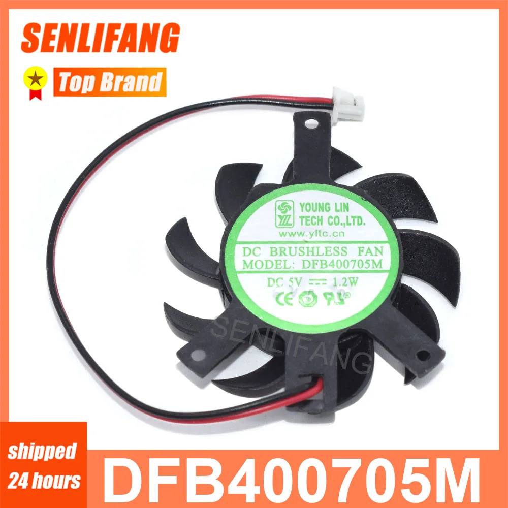 

New Micro Fan 5V DFB400705M 12V Cooler F-4008H12B-IV F-4008H12B For COFAN Cooling 3Lines/2Lines 0.1A/0.18A 1.2W