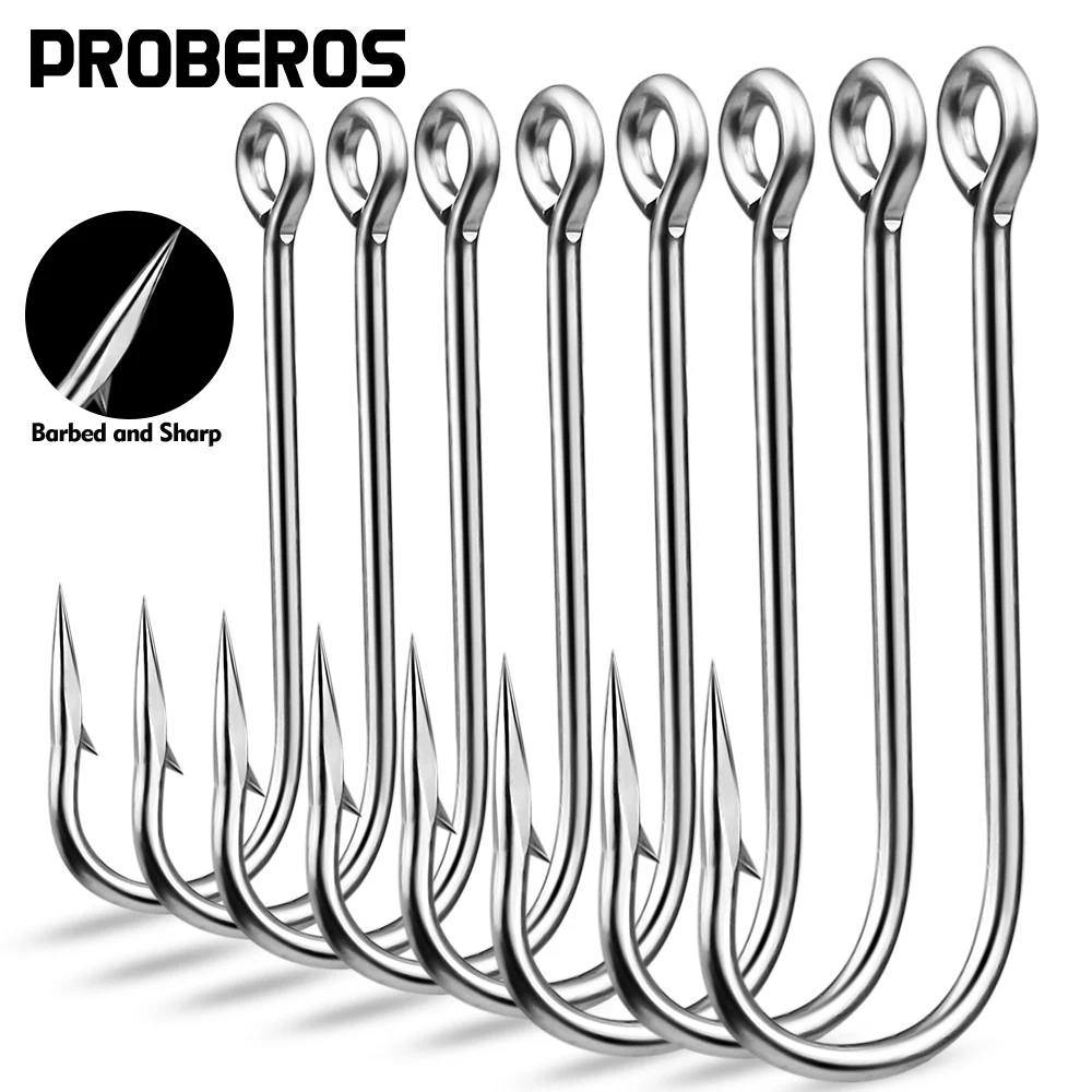 Anzuelos Aberdeen PROBEROS – Acero alto carbono, mango largo