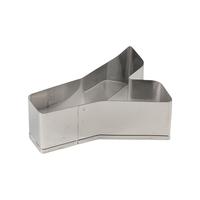 26pcs Stainless Steel Alphabet Cookie Cutters Set Hand Press 3D Letter Biscuit Stamps Rustproof DIY