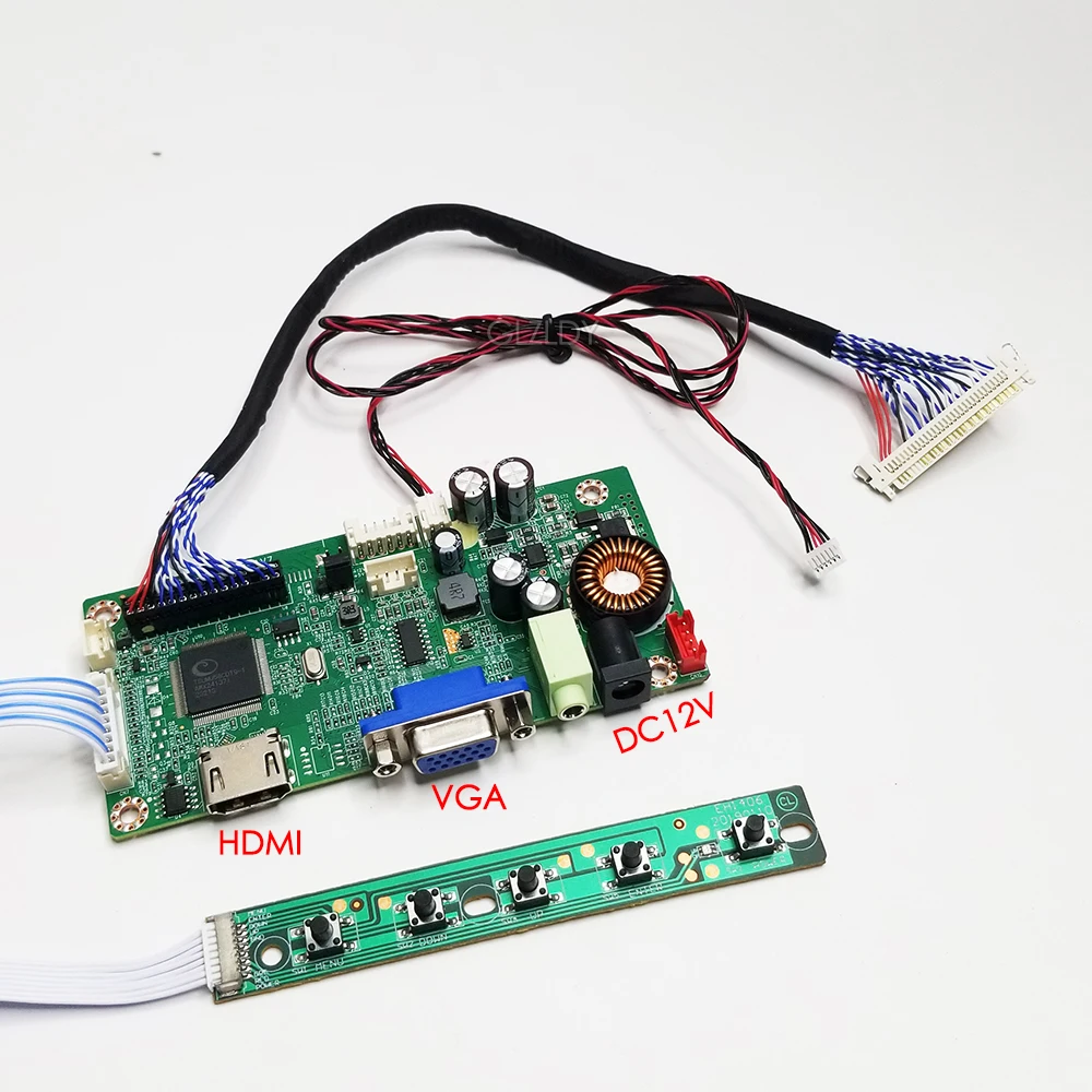 Für T215HVN01.0 T215HVN01.1 T215HVN01.2 1920X1080 LVDS 30P HDMI+VGA 6P LED-Bildschirm Monitor Display Controller Board Treiberplatine