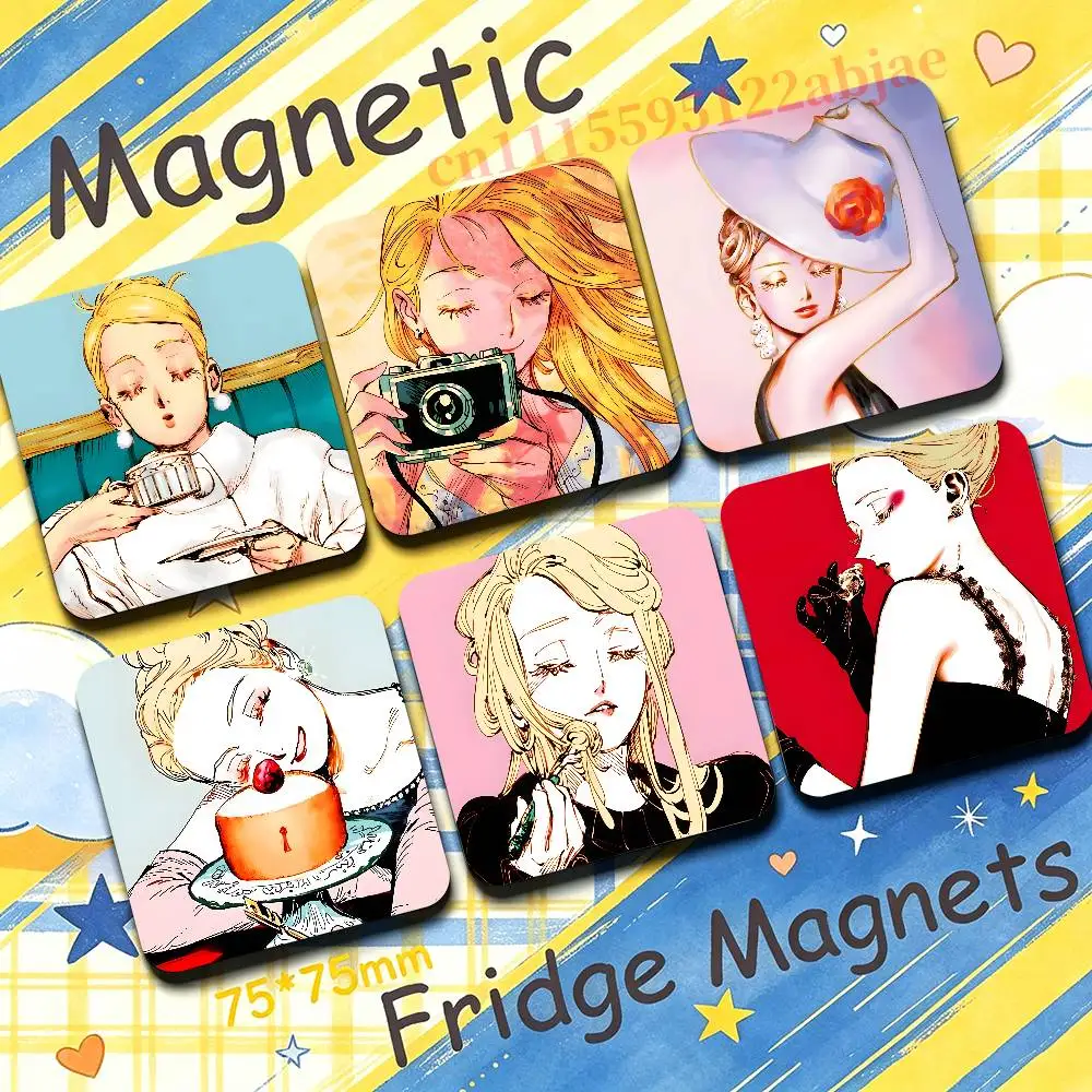 veil Fridge Magnetic Magnet PVC Memorial Decor for Family Friends Students Adults