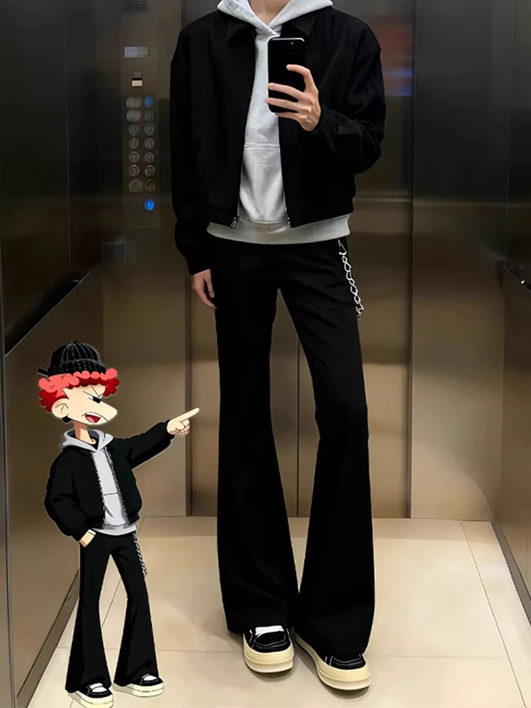 

Мужские зимние брюки Bla Fce с подкладкой, прямые, зауженные, с эффектом драпировки, повседневные, для подростков и молодежи