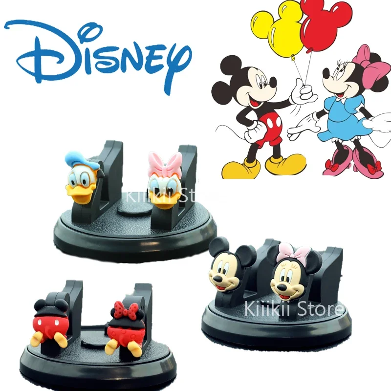 Disney Mickey Pad Mobile Phone Holder Cute Car Dashboard Holder Suitable for Huawei IPhone Samsung Xiaomi Car Shelf Non-slip New