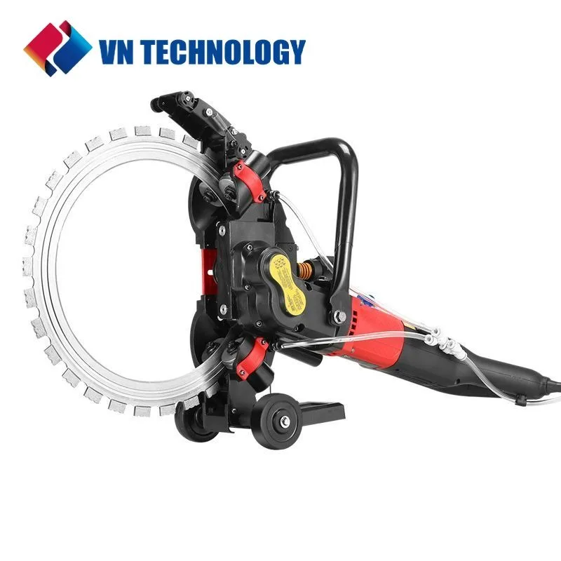 

High Frequency Electric Ring Saw Machine 9000W 29cm Wall Cutting Circular Saw For Concrete / Wall, Wall Ring cutting Machine