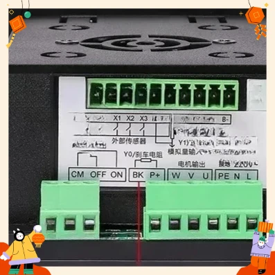 Electric Inverter 1500W RS485 Add Motor Driver 0.75KW MCU Single Phase Input 220V 3-Phase Output 0.4KW 1.5KW