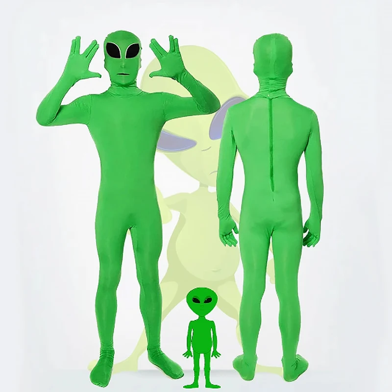 

Disney ET Alien Cosplay Costume Zentai Jumpsuits For Adults Perfect for Parties,Halloween,Carnival