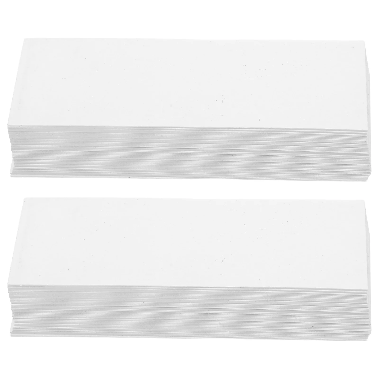 

500pcs Blank Label Tags 75X35Mm White Pvc Reusable Waterproof Price Display Signs For Retail Store Supermarket Shop Merchandise