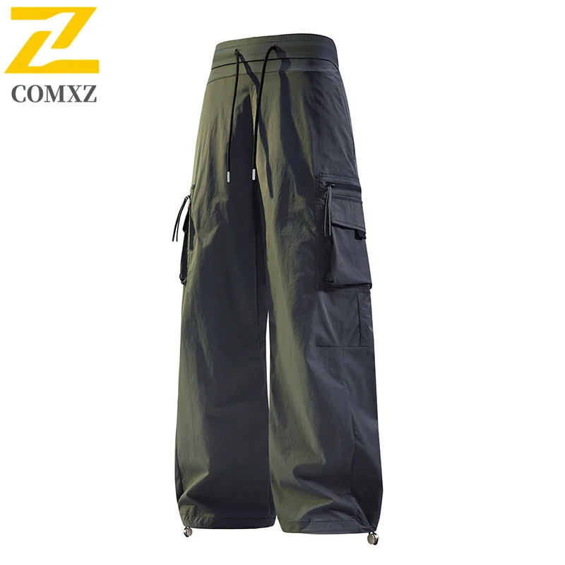 2025 Mens Cargo Pants Autumn New Trouser Hiking Camping Pants Outdoor Camping Adventure Streetwear Breathable Comfort Trousers