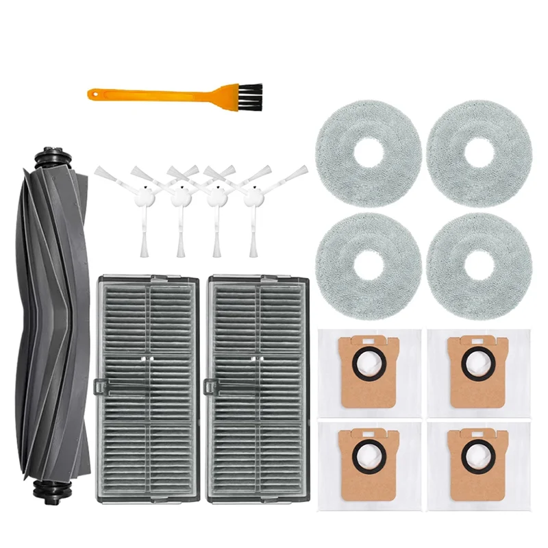 

B02C-Аксессуары для подметальных роботов Расходные материалы Щетка Hepa-фильтр Аксессуары для пылесосов