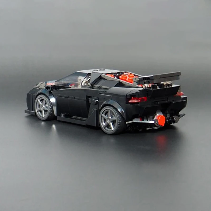 Popular 388 PCS Moc Racing Supercar Model Building Blocks Customized Model Toy Assembly Bricks Adults Christmas Birthday Gifts