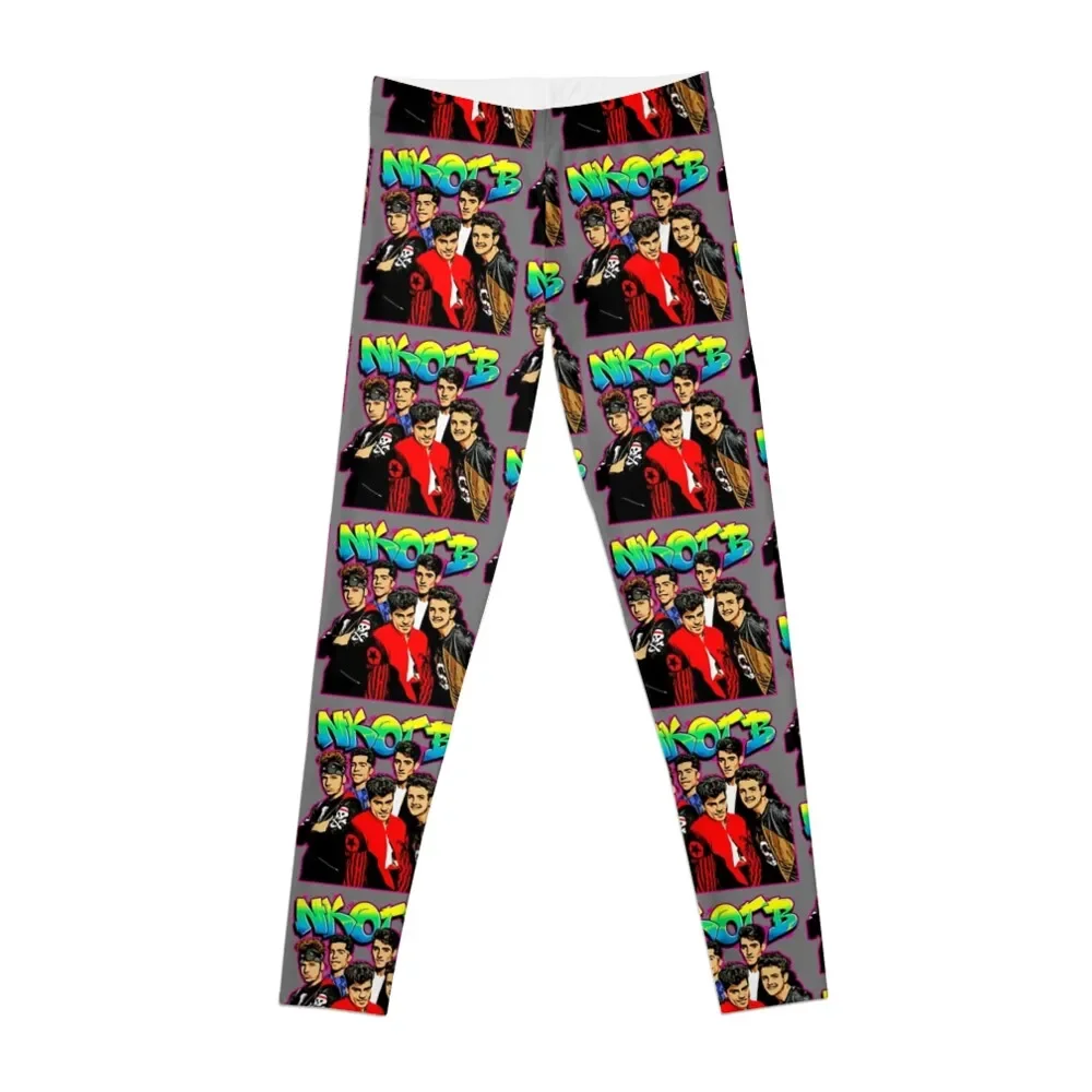 

NKOTB BAND Leggings Sports female trousers Womens Leggings