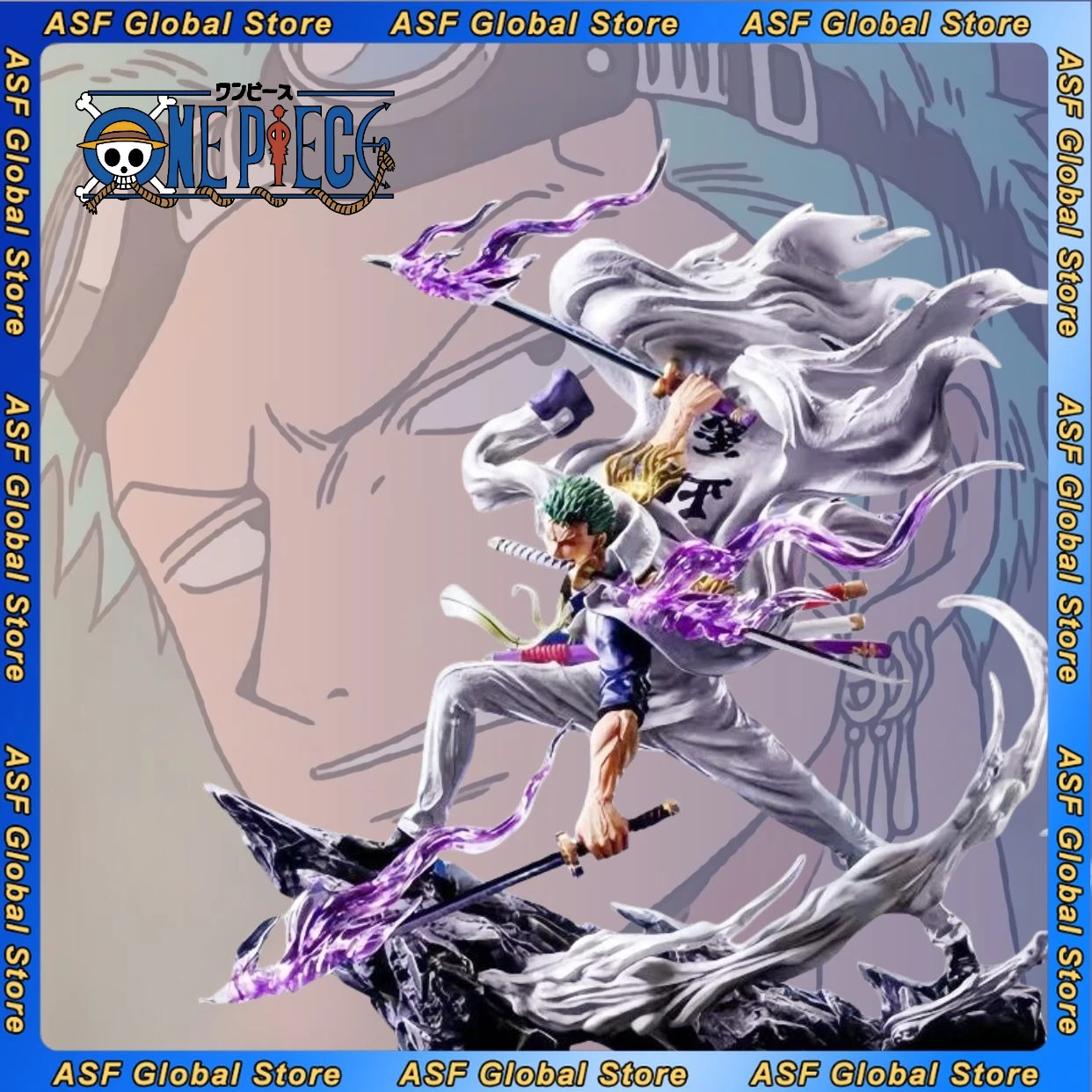 

ONE PIECE 22 см новая аниме-фигурка Ророноа Зоро периферийные устройства ПВХ модель сбор статуя украшение для рабочего стола подарки на день рождения игрушки