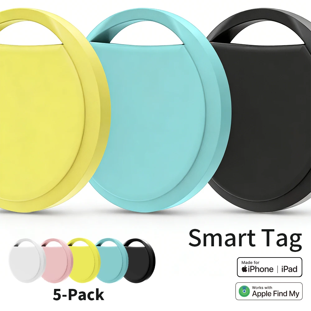 Vivilife Air Tracker Smart Bluetooth Tracker Tag for iOS Find My App Tracking Locator Device Anti-lost Item Finder for Keys Bag