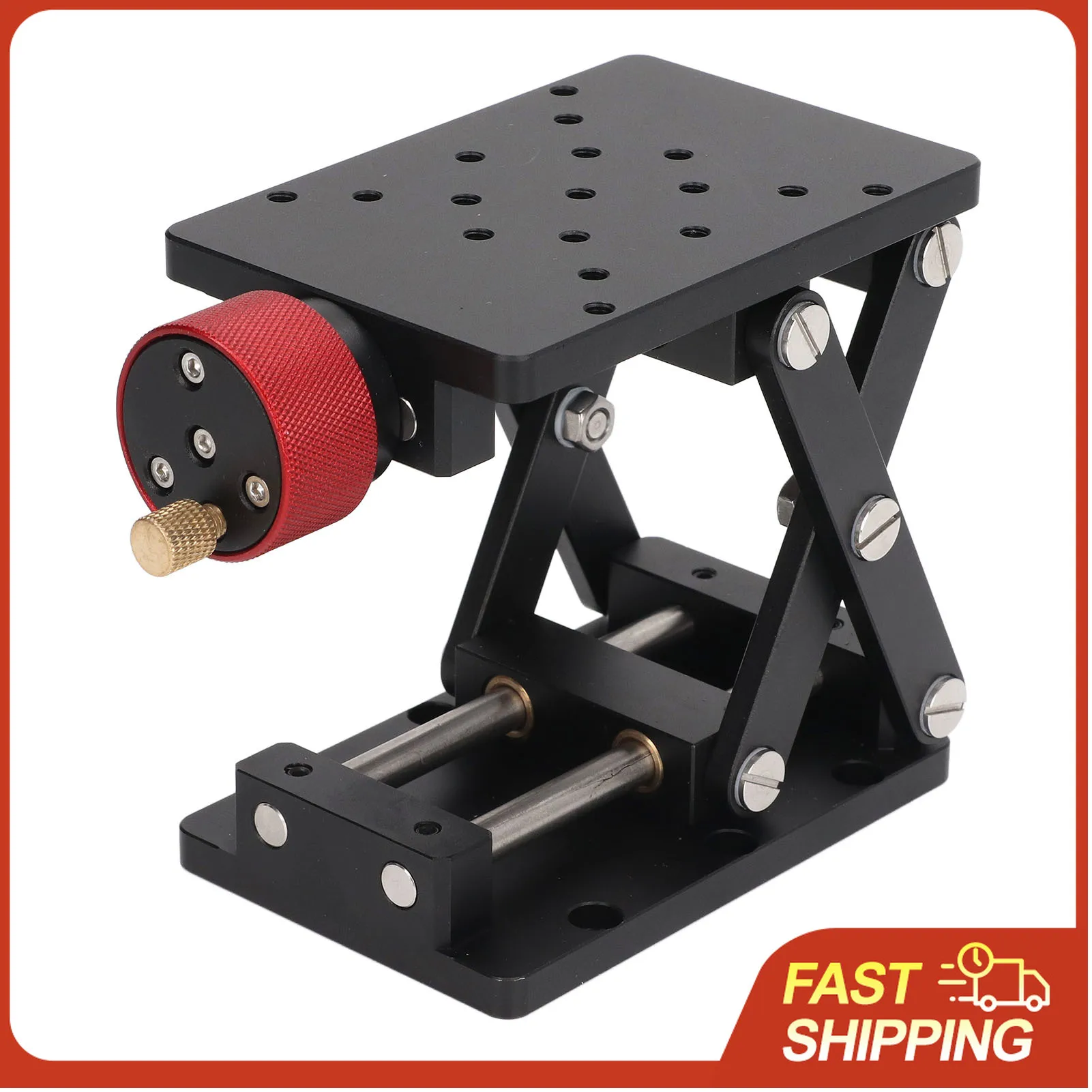 

Manual Lift Platform Lifting High Aluminum Alloy Manual Laboratory Scissor Type Lifting Stand Measuring Tool Lift