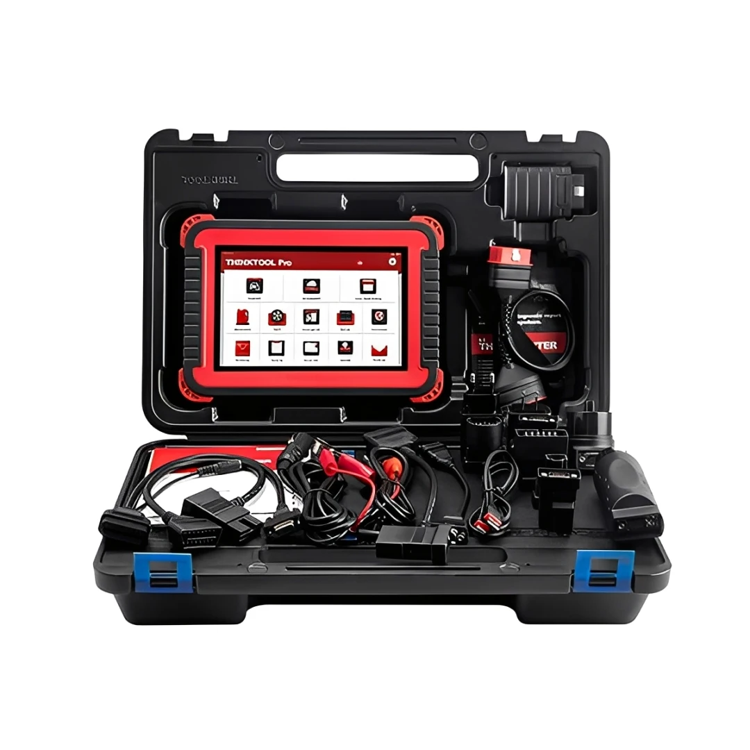

Thinktool Pro Bi-Directional Scanner, Thinkcar All Systems Bluetooth OBD2 Diagnostic Scan Tool, Car Code Reader 34+ Resets