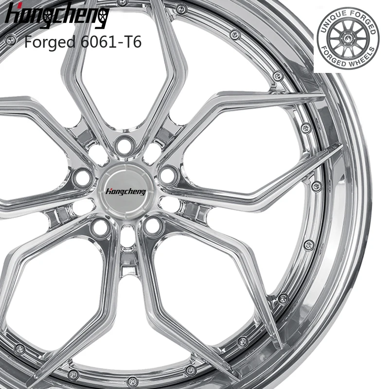

New model of 26Alloy Forged 2piece Rim Deep Concave Design 19 20 21 22 Inch Passenger Car Wheels for W14 F1 SF-23