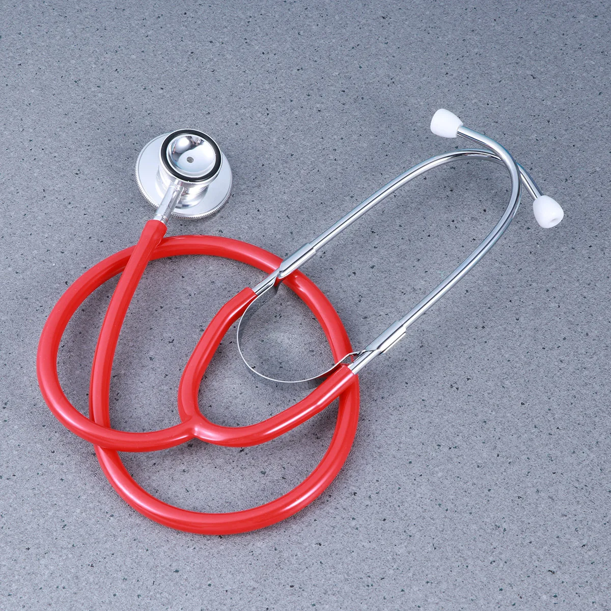 Double Sided Stethoscope Portable Medical Tool Red Dual Head Stethoscope Noise-Free Clear Sound Auscultation Device for Hospital - Image 3