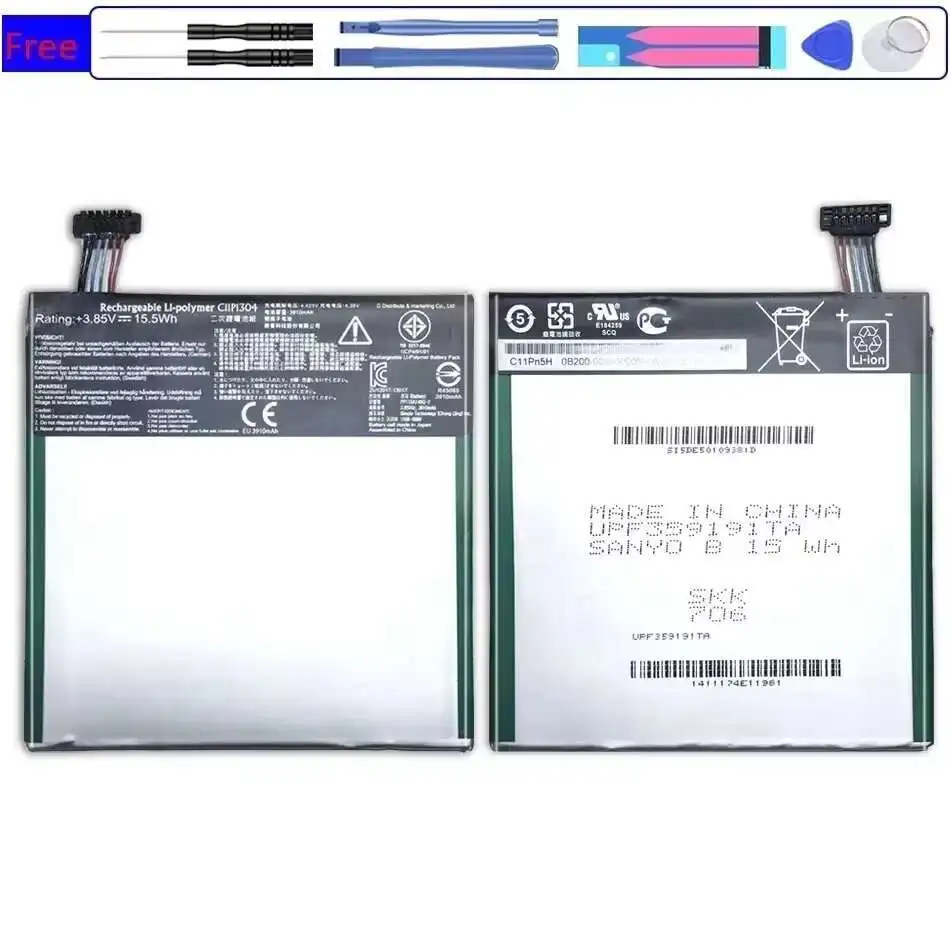 

Tablet Battery High-Efficiency 3950mAh For Asus Memo Pad HD 7 ME173X HD7 ME173 K00B High-Capacity C11P1304