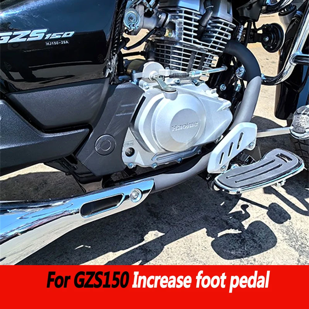 

GZS 150 pedals For Haojue Suzuki GZS150 GZ150-E enlarged pedal modification driver passenger pedal front and rear large pedals