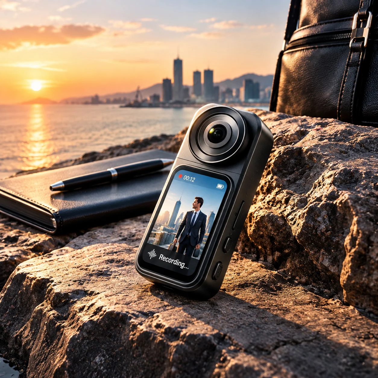 Sports Equipment In French - 2.7K Pocket Action Camera, Equipped with