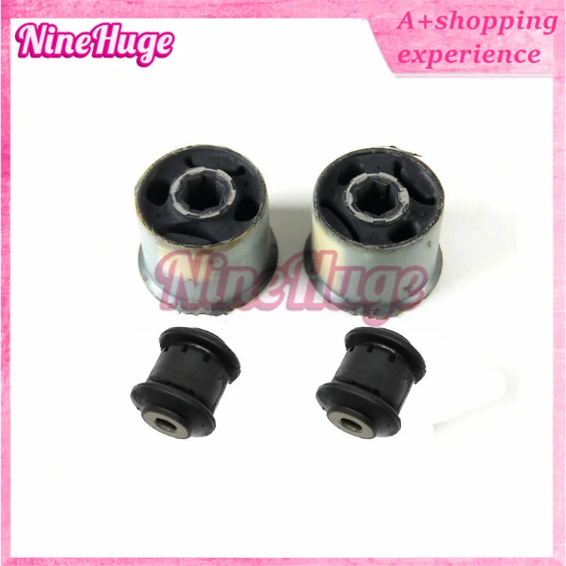 4X 1K0 407 183E 1K0407183 1K0 407 183 1K0-407-182 1K0 407 182 1K0407182 Control Arm Bushing Set for VW Beetle Jetta MK5 Golf