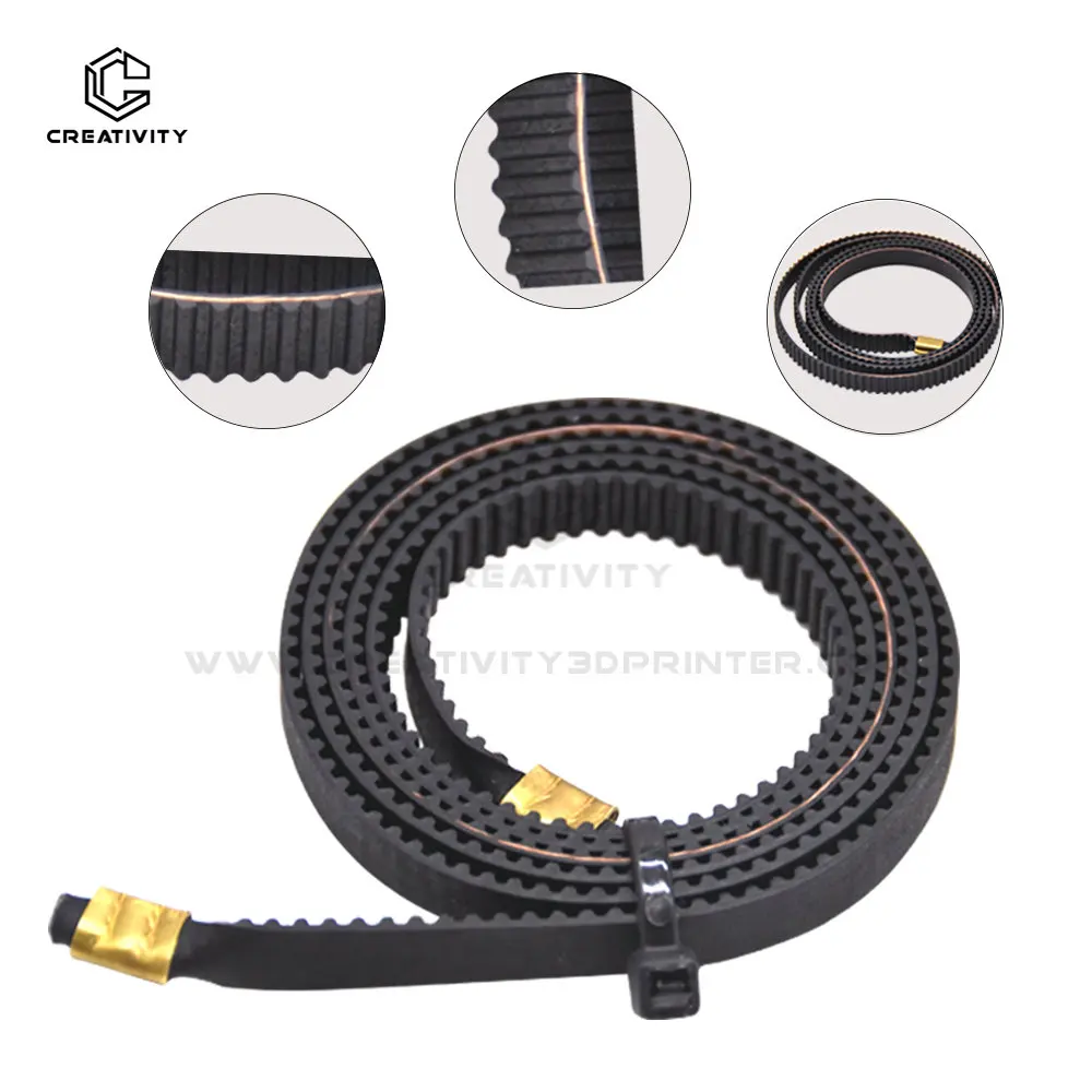 X+Y Axis Open Timing Belt For Kobra 2 kobra 3d printer Belt kit 3D Printer Parts 2GT 6mm/8mm X Y Axis Belt