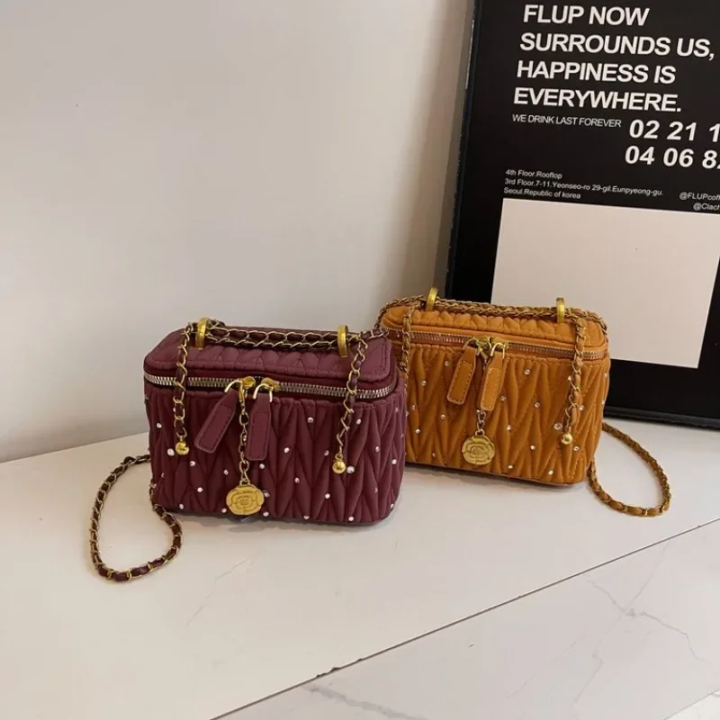 Simple Chic Diaper Bags For Women Luxury Leather Messenger Bag Designer Crossbody Bag Large Capacity Elegant Shoulder Bag