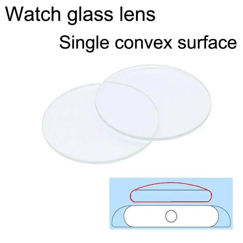 1PCS 20mm-45mm Single Convex Dome Watch Glass Replacement Clear Smart Watch Glass Dial Lens Mirror Watch Repair Tool