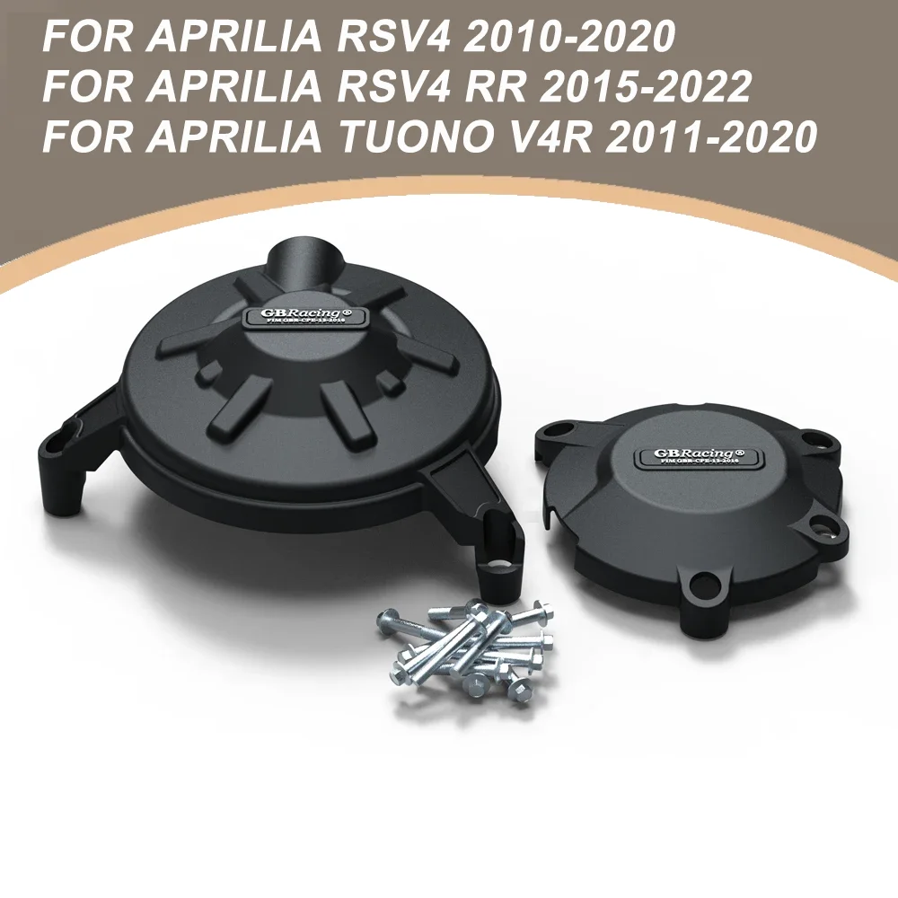 

Motorcycle Engine Cover Clutch Cover Protection Set Accessories For Aprilia RSV4 RS V4 RR Tuono V4R 2011-2020