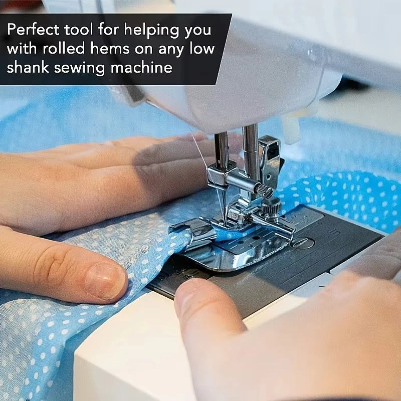 2026 NEW 9mm /13mm /19mm /25mm Sewing Machine Foot Press Foot Rolled Hem Feet Household Multi Functional Sew Accessories