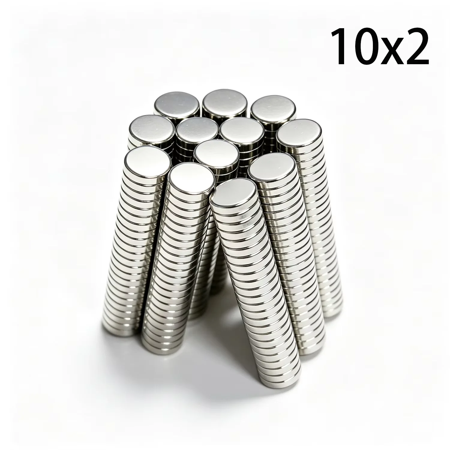 10/20/50/60Pcs 10x2 Super Strong Neodymium Magnet Round Magnetic magnet Powerful Disc 10*2 for Fridge, DIY, Building, Scientific