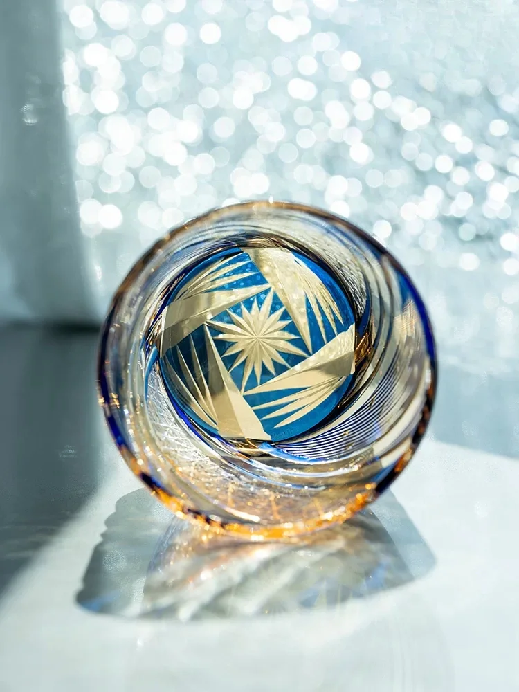 

CL Modern Light Luxury Advanced Sense Star Whiskey Glass Personalized Advanced Sense Foreign Wine Cup