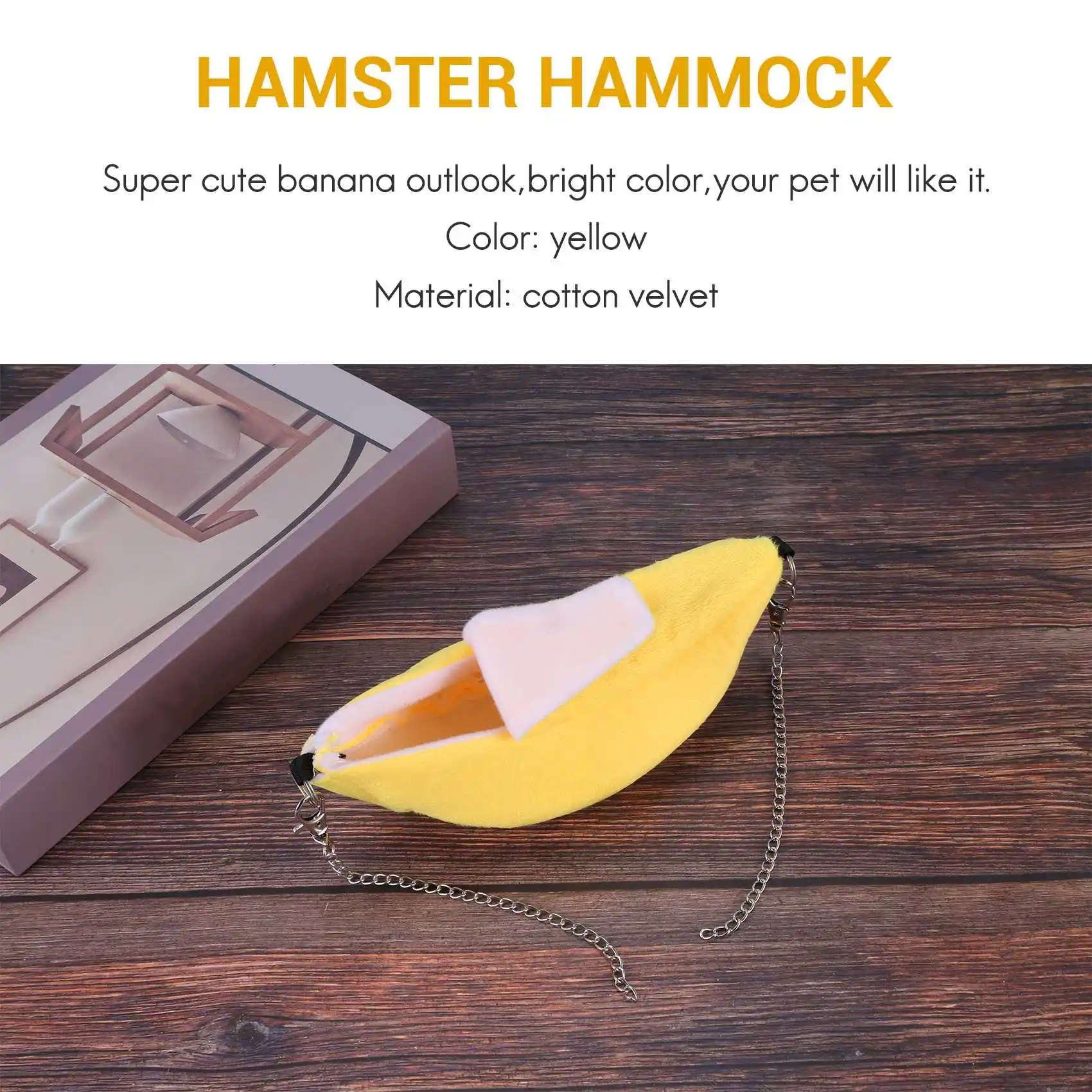 Pet Banana Bed Bed House Hammock Small Animal Bed House Cage Nest Accessories