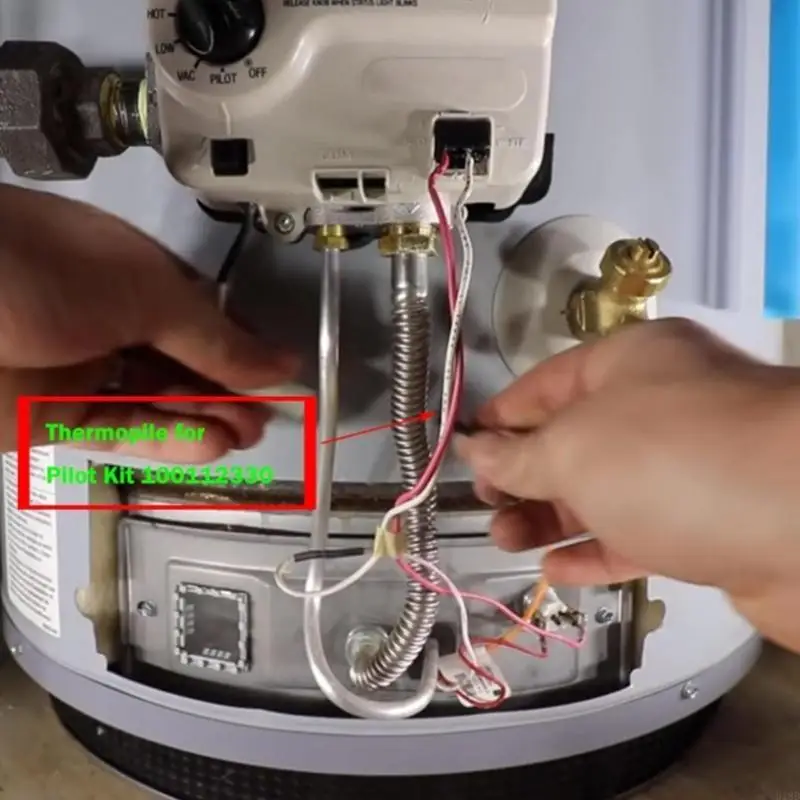 918D Replace Model 100112330 9007876 Gas Thermopile Assembly for Gas Water Heater Boilers Water Heater Assembly