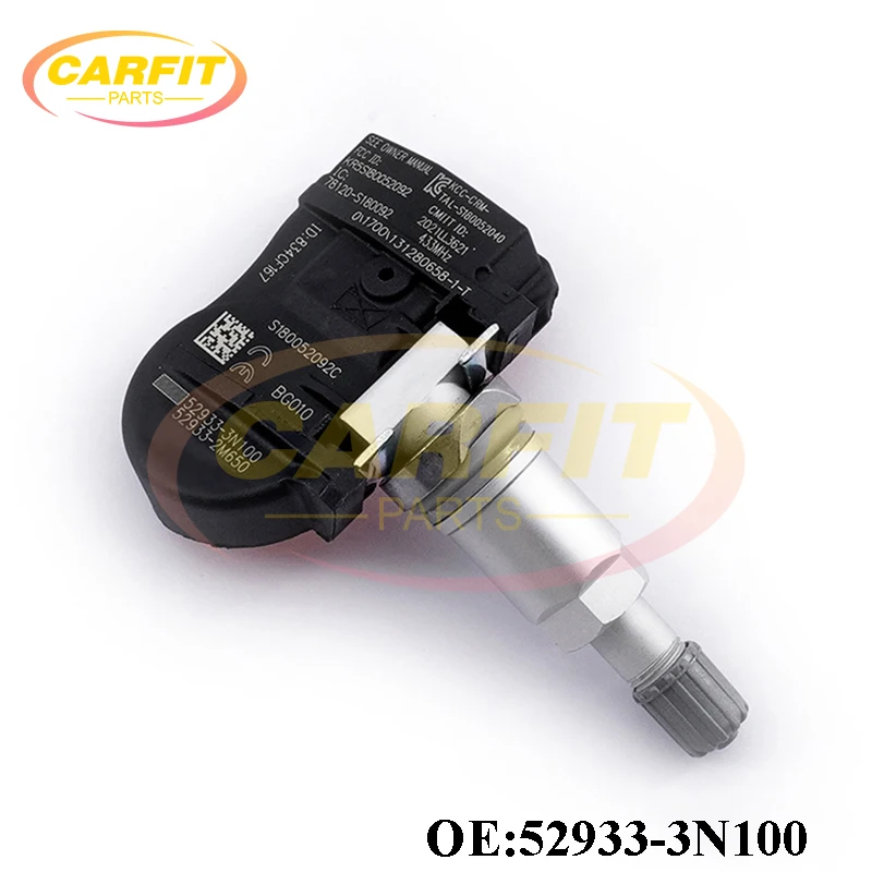 

New OEM 52933-3N100 529333N100 52933-2M650 TPMS Tire Pressure Sensor For Hyundai Accent Genesis G80 Kia Sorento Rio Auto Parts