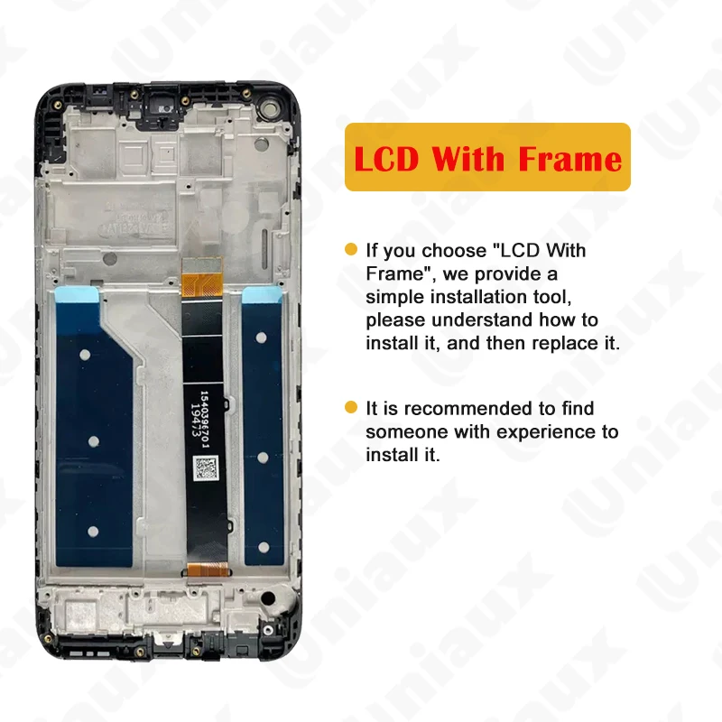 Imagem -03 - Substituição da Tela de Toque Lcd para lg Q61 K61 Lmq630eaw Lm-q630eaw Lm-q630 com Moldura Original 653 Polegadas