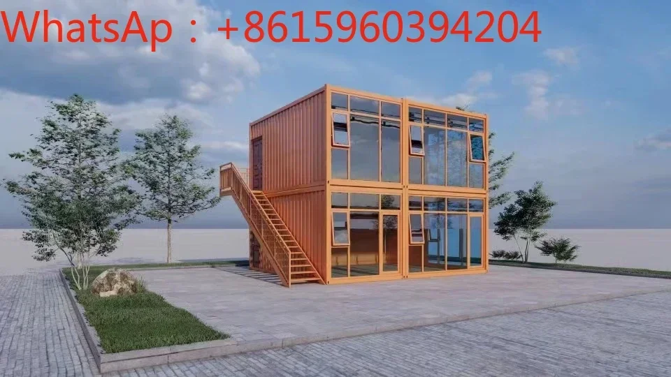 Container mobile house folding box  house removable  living container