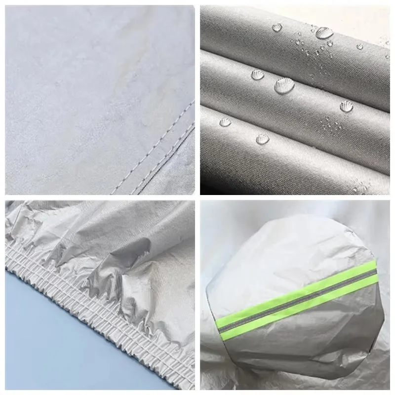 أغطية سيارة كاملة للحماية الخارجية لجميع المواسم لسيارة لكزس LS- مقاومة للغبار والثلج ومقاومة للماء من قماش أكسفورد