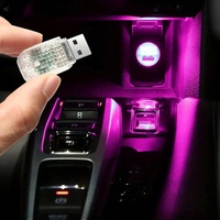 Car LED Atmosphere Light - USB RGB Neon Ambient Mini Lamp for Interior Night Light Colorful Accessory