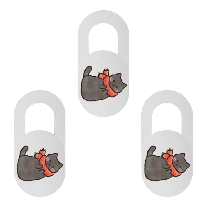 Animal Styles Bloqueador câmera Blocker Webcam Shield for Phones tablets Laptop Oferecendo segurança privacidade e opção