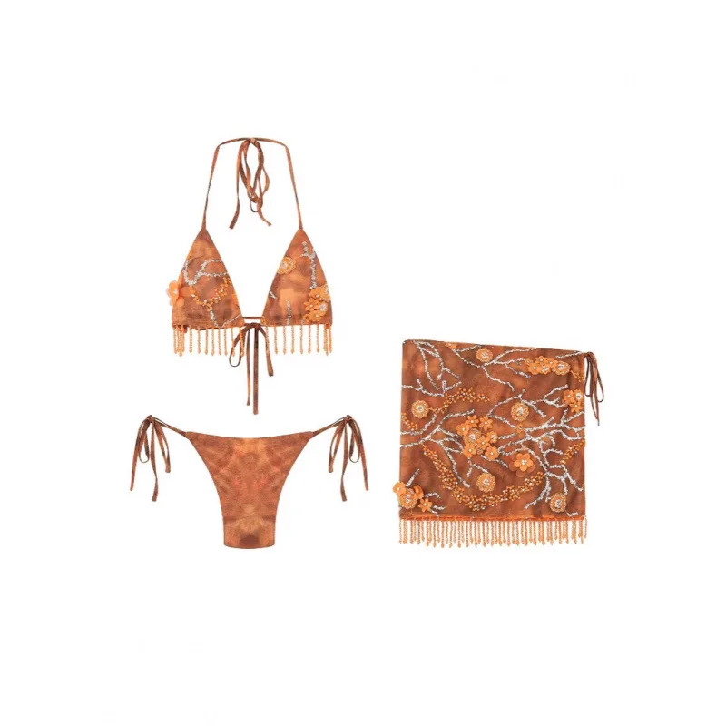

Women's New Summer Beach Vacation Stylish Su Half Skirt Set