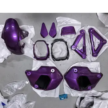 Kit di montaggio per fanale posteriore per parafango moto, set completo, adatto per HONDA MSX GROM 125 2021-24, viola e nero 8 best sales carenatura honda grom - №4