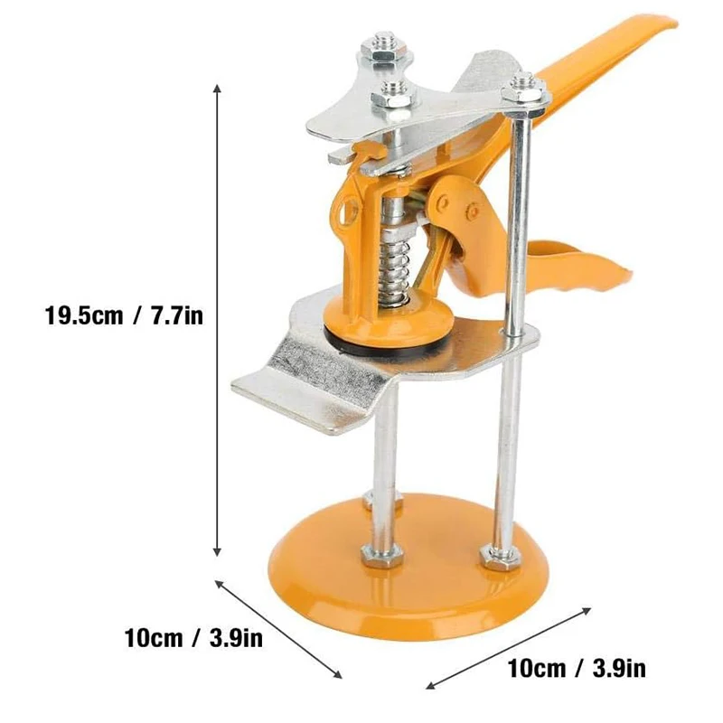 Wall Tile Manual Lift Unit Wall Tile Positioner Tile Tools Adjustable Height Positioner for Tile Leveling Systems