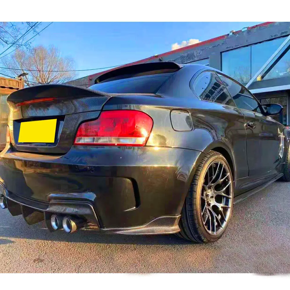 

Подходит для крышки багажника из углеродного волокна JCSPORTLINE в стиле CSL BMW серии 1, E82 M TECH 2008-2013 гг.