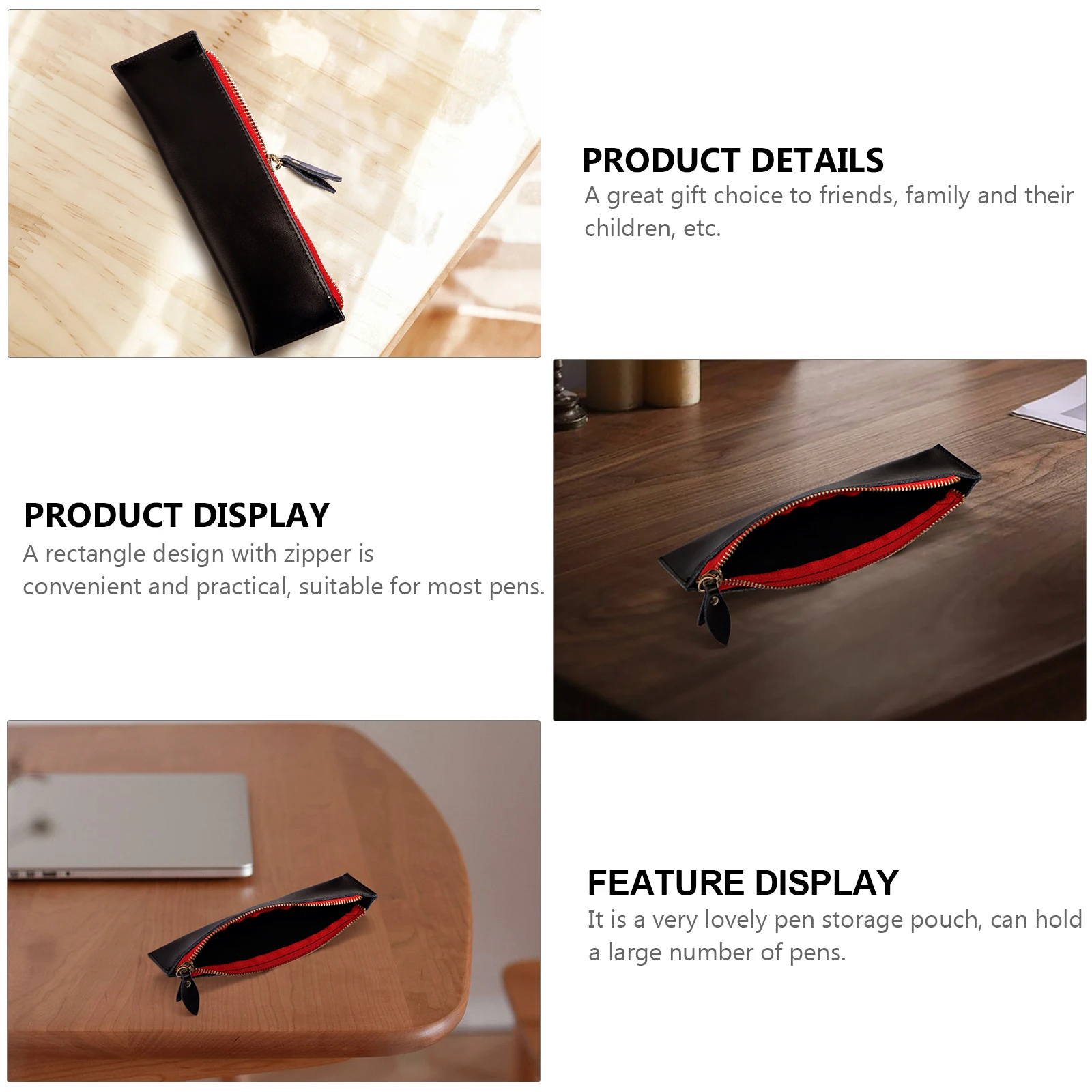 

Stationery Bag Retro Pen Box Pencil Bag Pen Bag Multipurpose Pen Bag